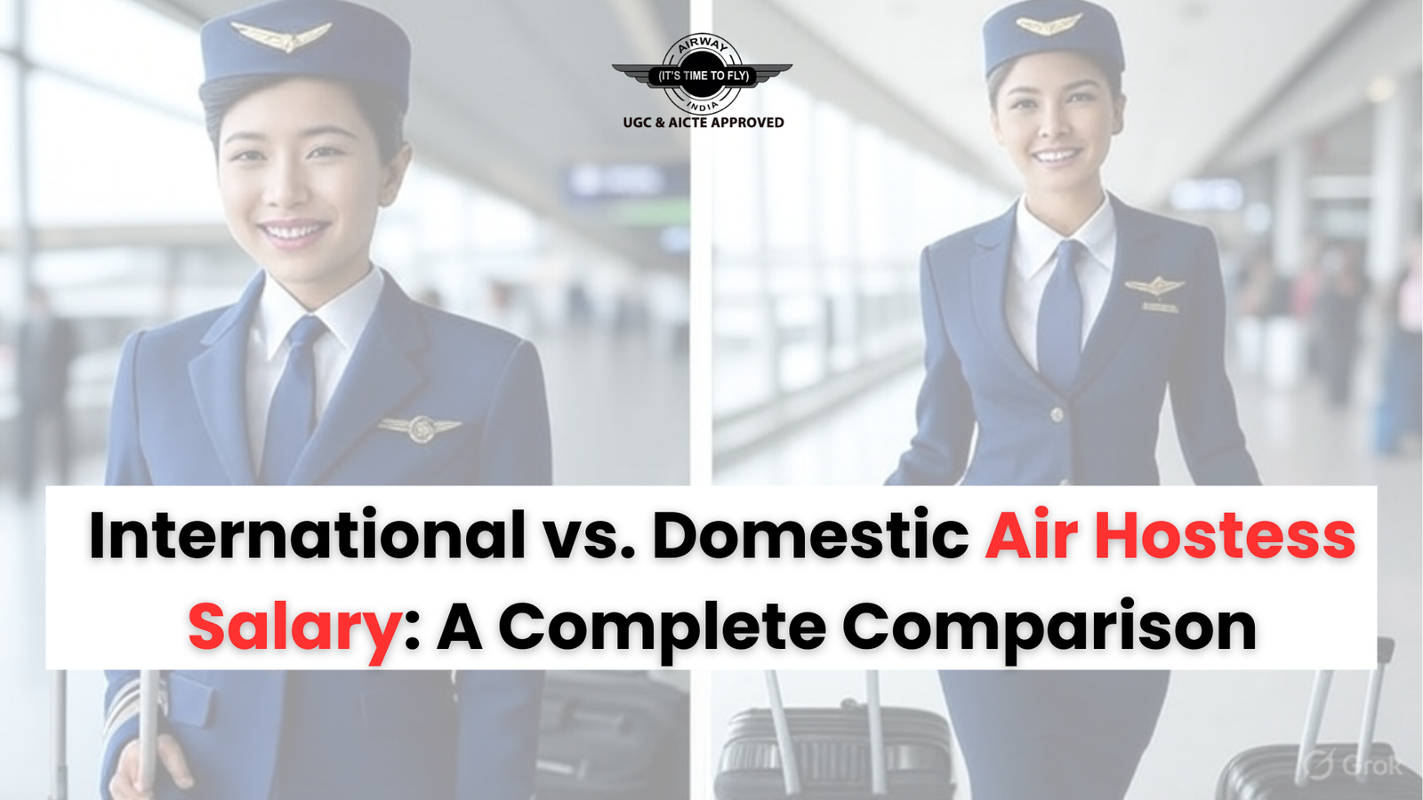 International vs. Domestic Air Hostess Salary: A Complete Comparison