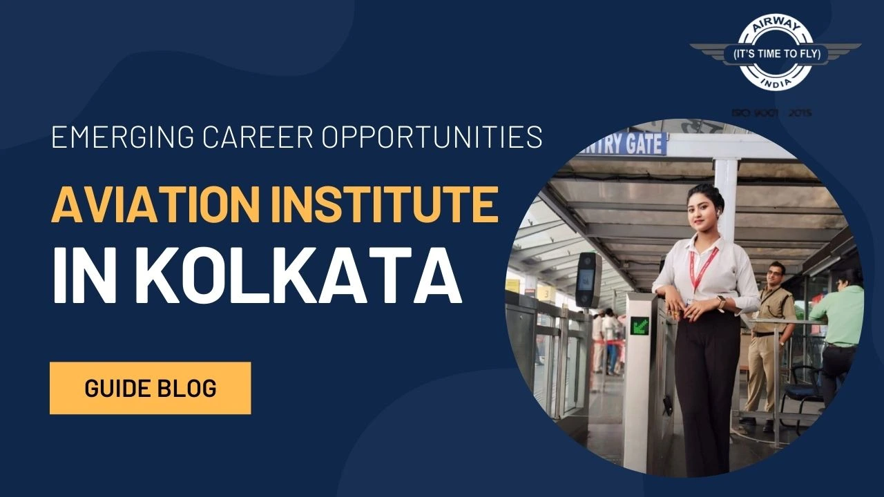 Aspiring aviation professional standing confidently, symbolizing career opportunities after training at an aviation institute in Kolkata.