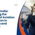 Airway India mock aircraft lab; Students learning hospitality; Airway India placement success