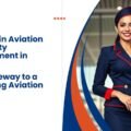Students learning aviation hospitality skills in a Diploma in Aviation Hospitality Management program