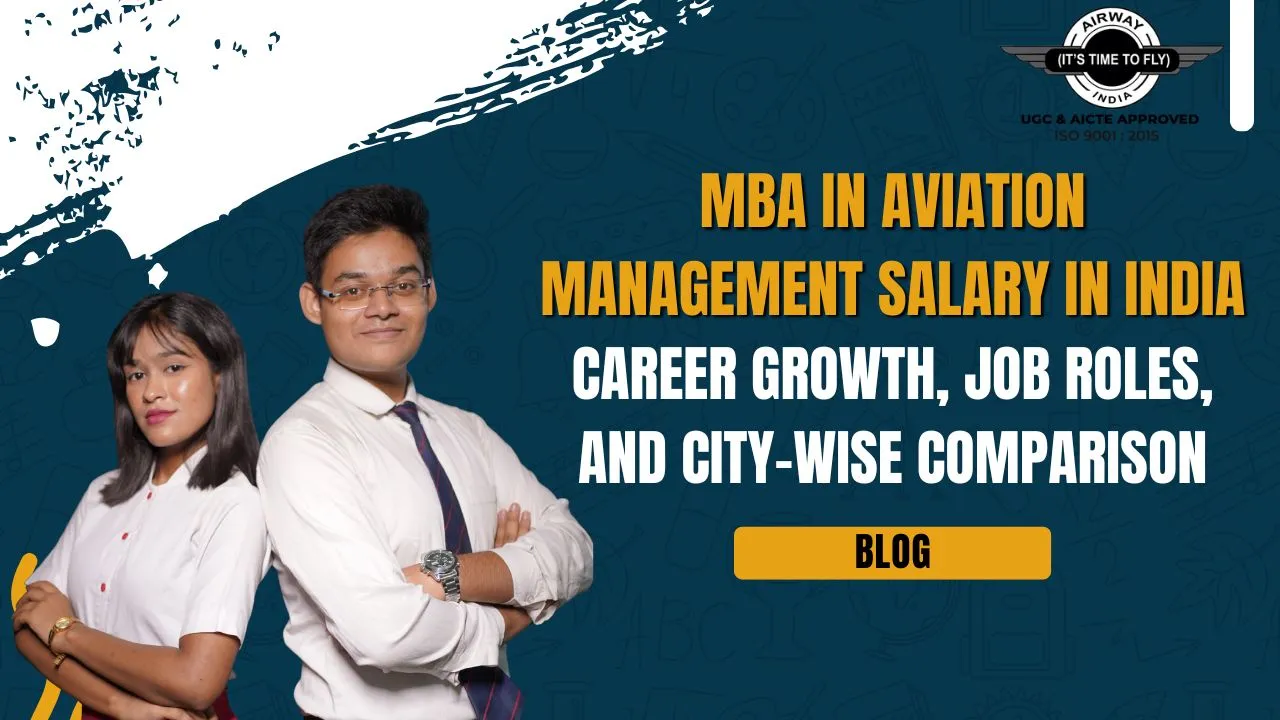 MBA in Aviation Management Salary in India career growth graph