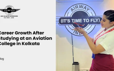 career growth opportunities after studying at an aviation college in Kolkata