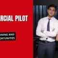 Aviation student learning aircraft operations while preparing to become a commercial pilot in india through aviation training.