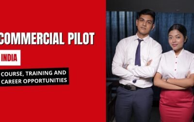 Aviation student learning aircraft operations while preparing to become a commercial pilot in india through aviation training.