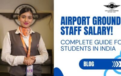 aviation training for ground staff students learning about airport ground staff salary career