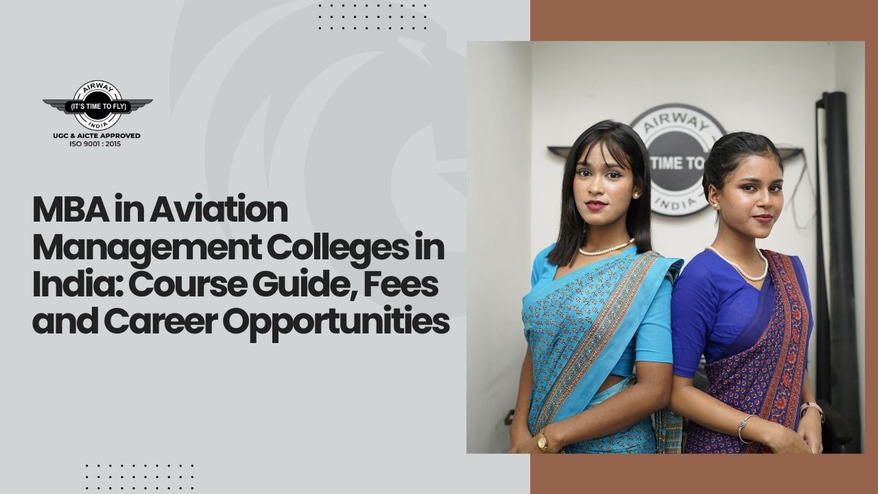 Students studying aviation management in a classroom environment while preparing for careers through mba in aviation management colleges in india.