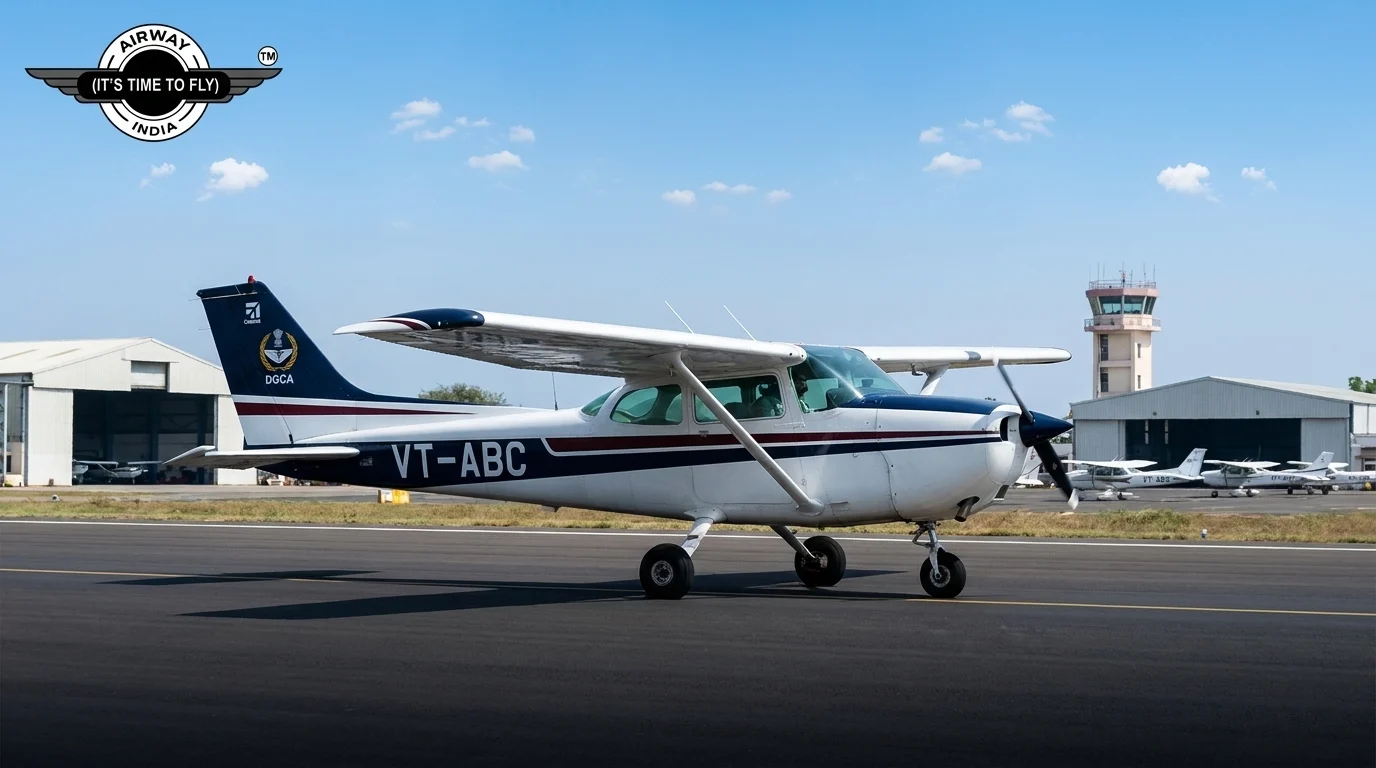 DGCA approved pilot training flying school aircraft Cessna India 2026
