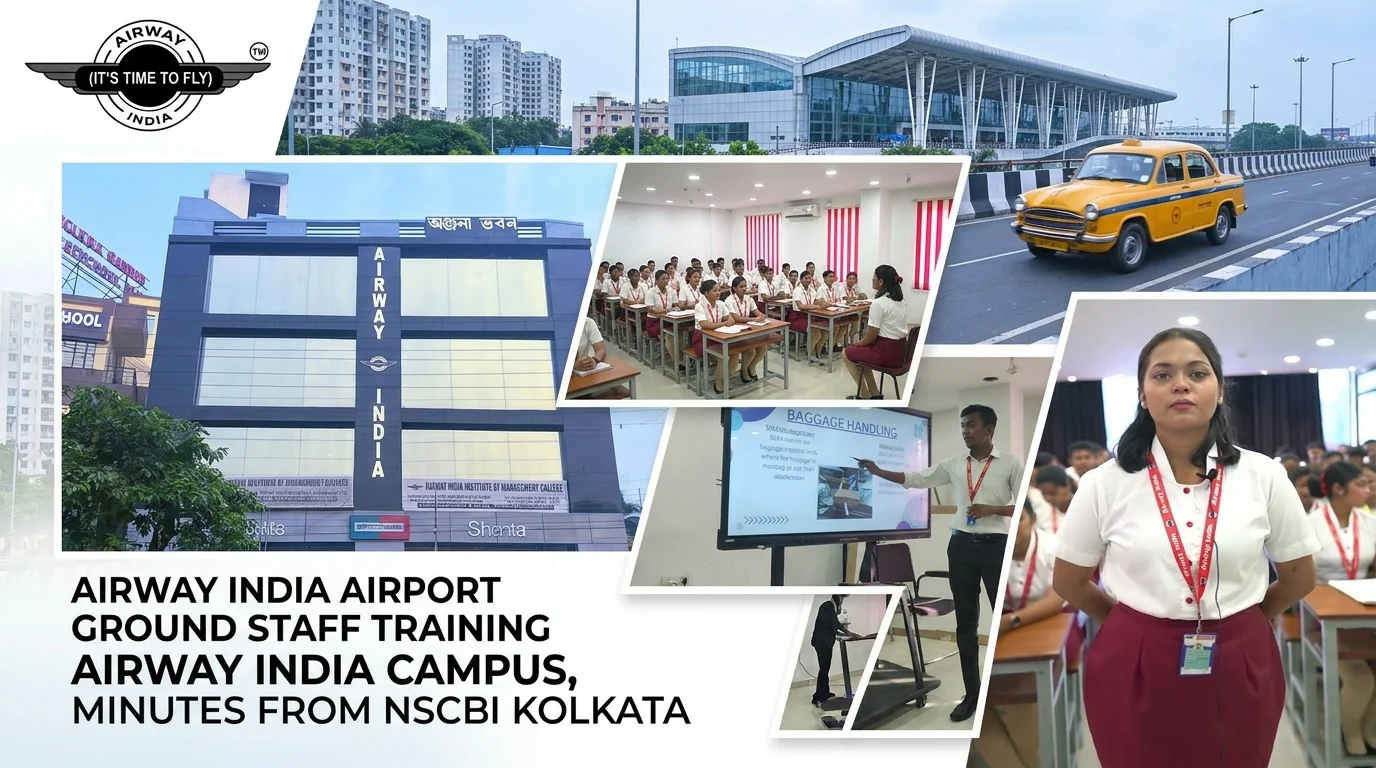 Airway India airport ground staff training near NSCBI Kolkata
