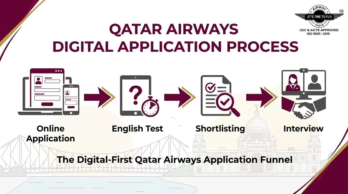 Qatar Airways digital application process online steps