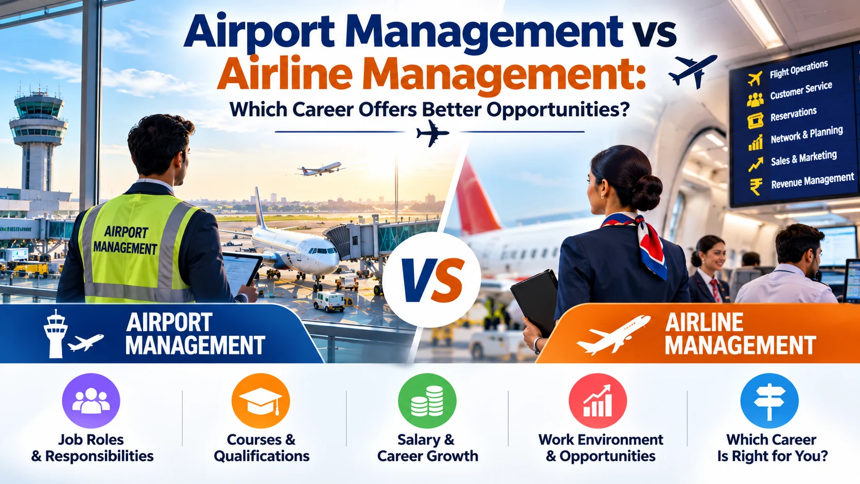 Airport Management vs Airline Management
