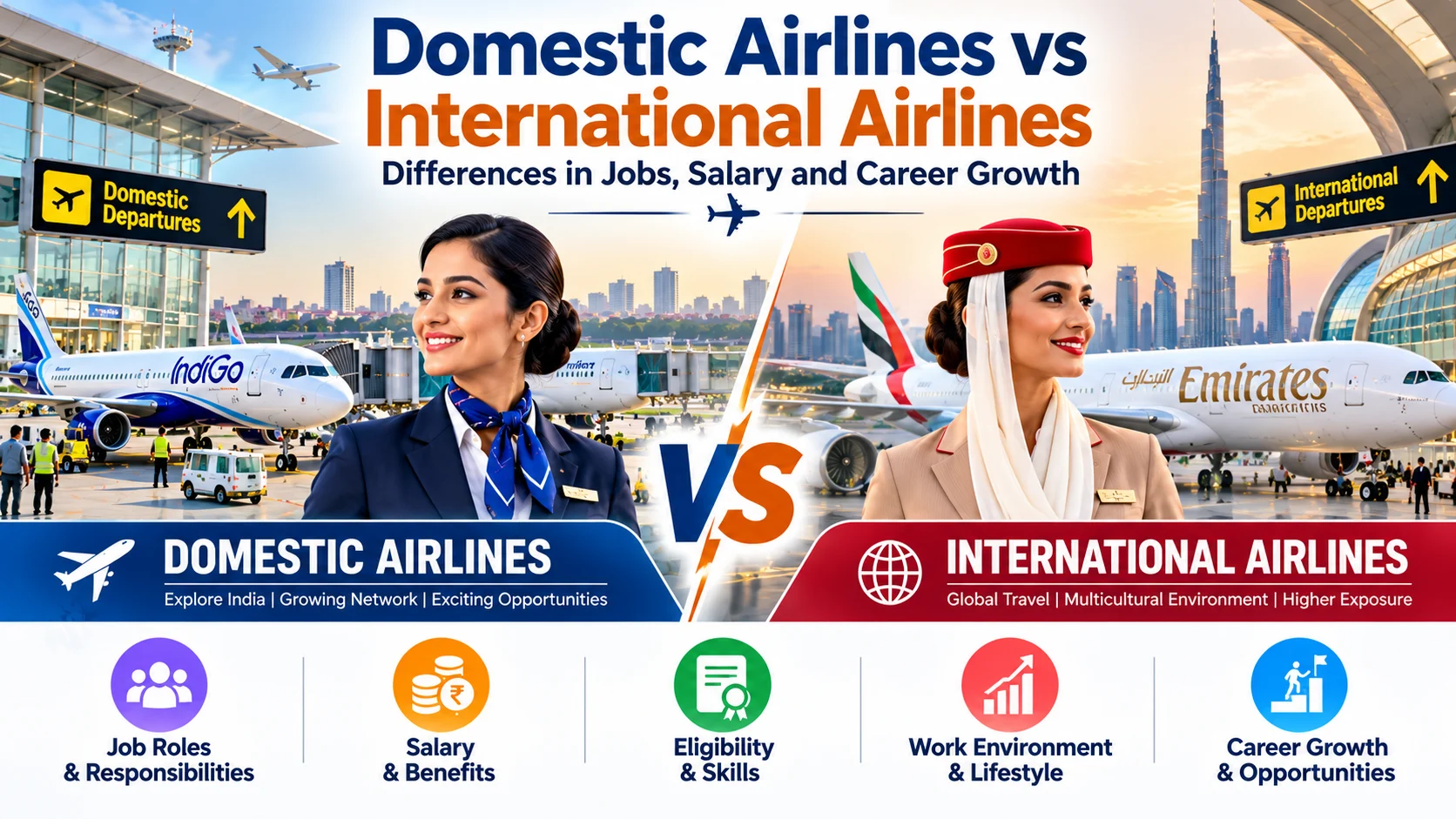 Domestic vs International Aviation